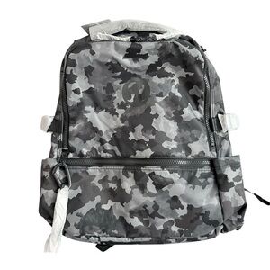 Lululemon New Crew Backpack in Black Camo Print